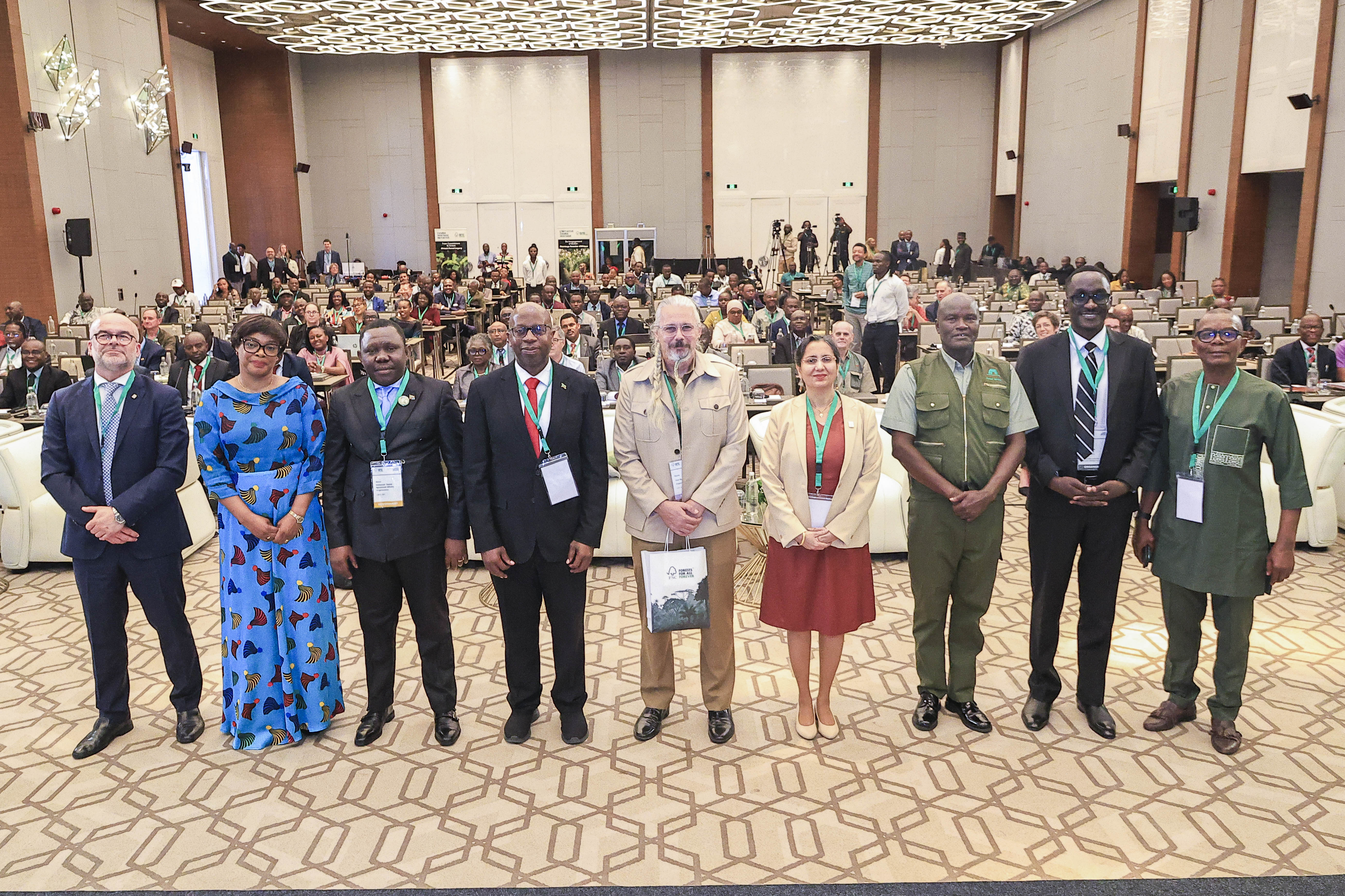 Representatives from FSC and government partners at the Zamba Heritage Initiative Congress in Nairobi.
