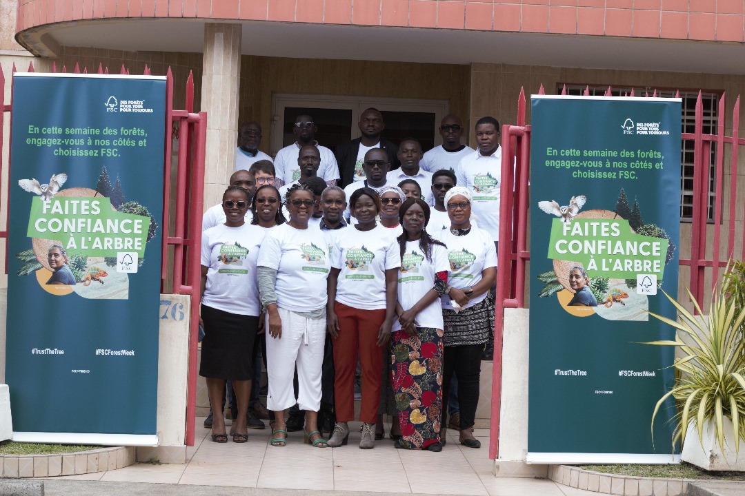 Members at the FSC Office in Gabon