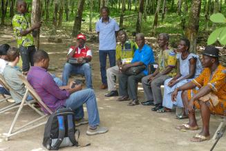 FSC team meets rubber growers in Grand Bassam 