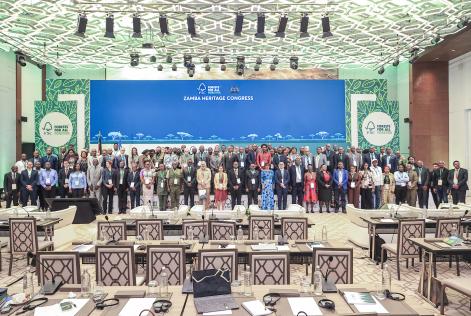 Group Photo of attendees at the Zamba Heritage Congress