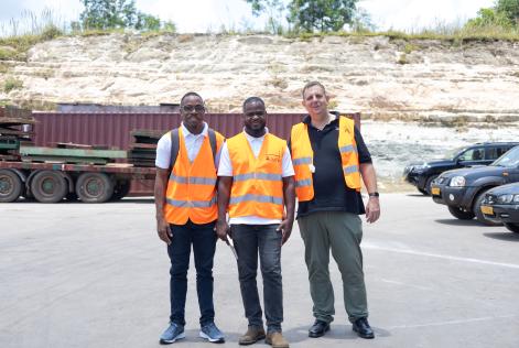 Team in Gabon