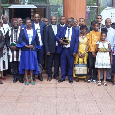 Participants at the FSC Forest Week closing event at the Ministry of Forests and Oceans