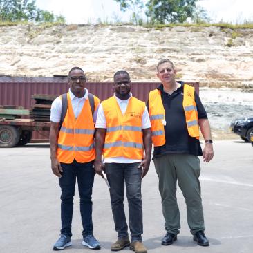 Team in Gabon